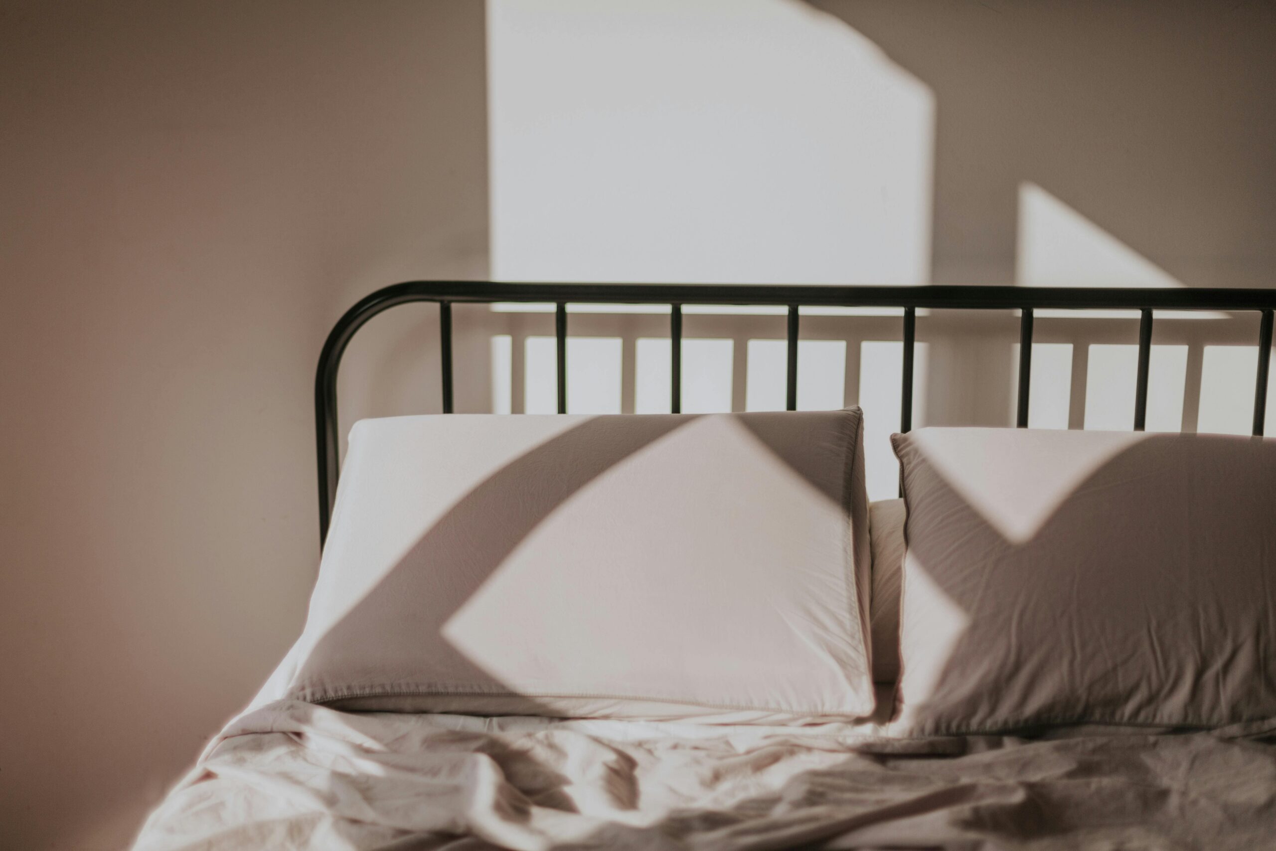 un lit désordoné